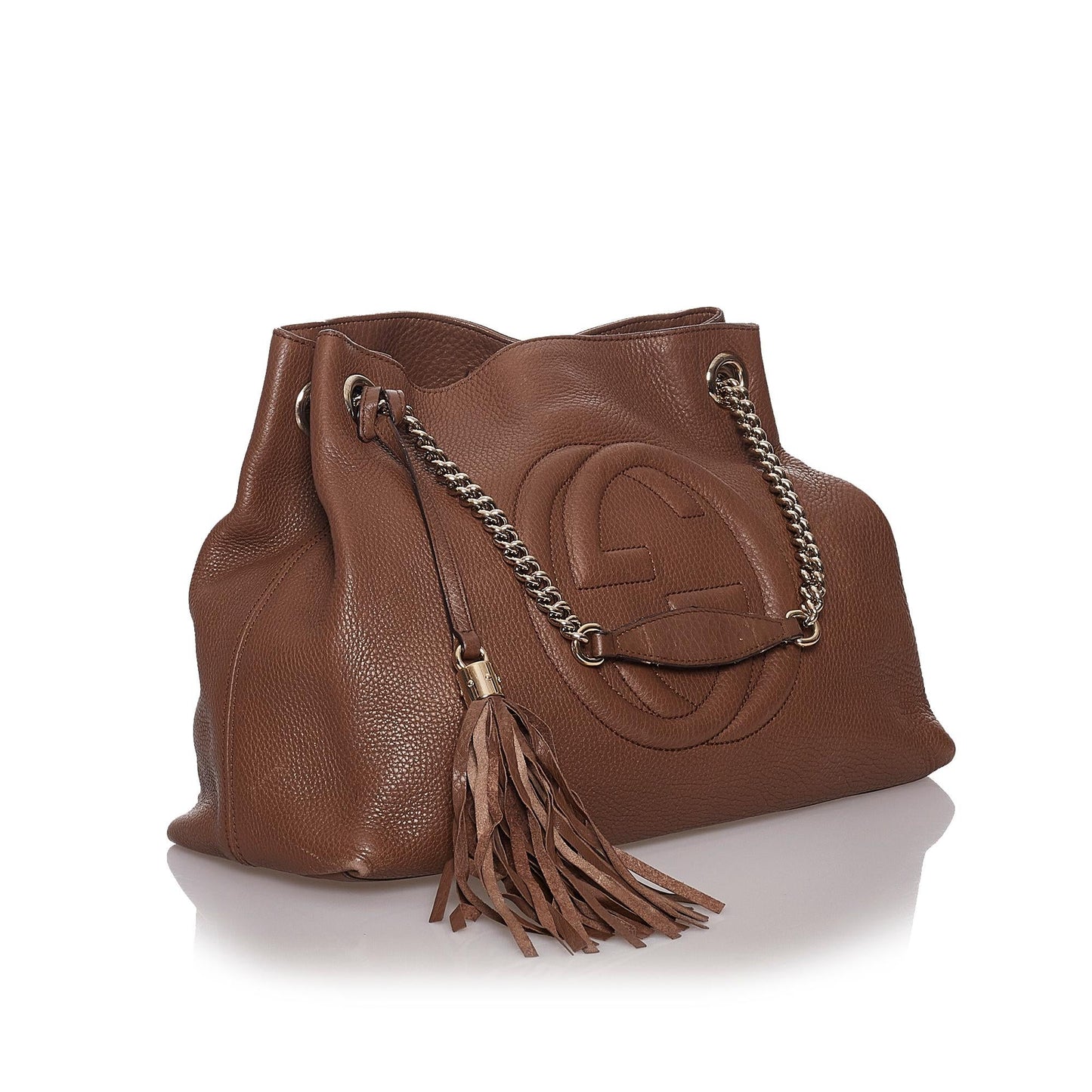 Gucci Soho Chain Leather Shoulder Bag (SHG-29388)