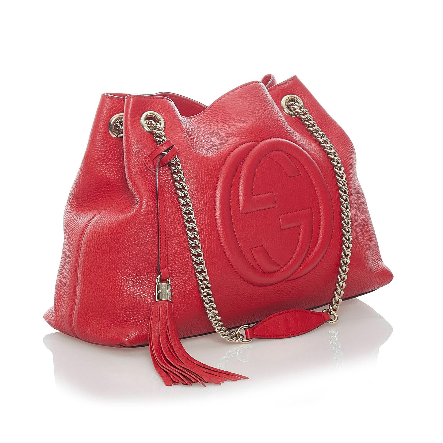 Luxury Gucci Soho Chain Leather Shoulder Bag (SHG-34502)