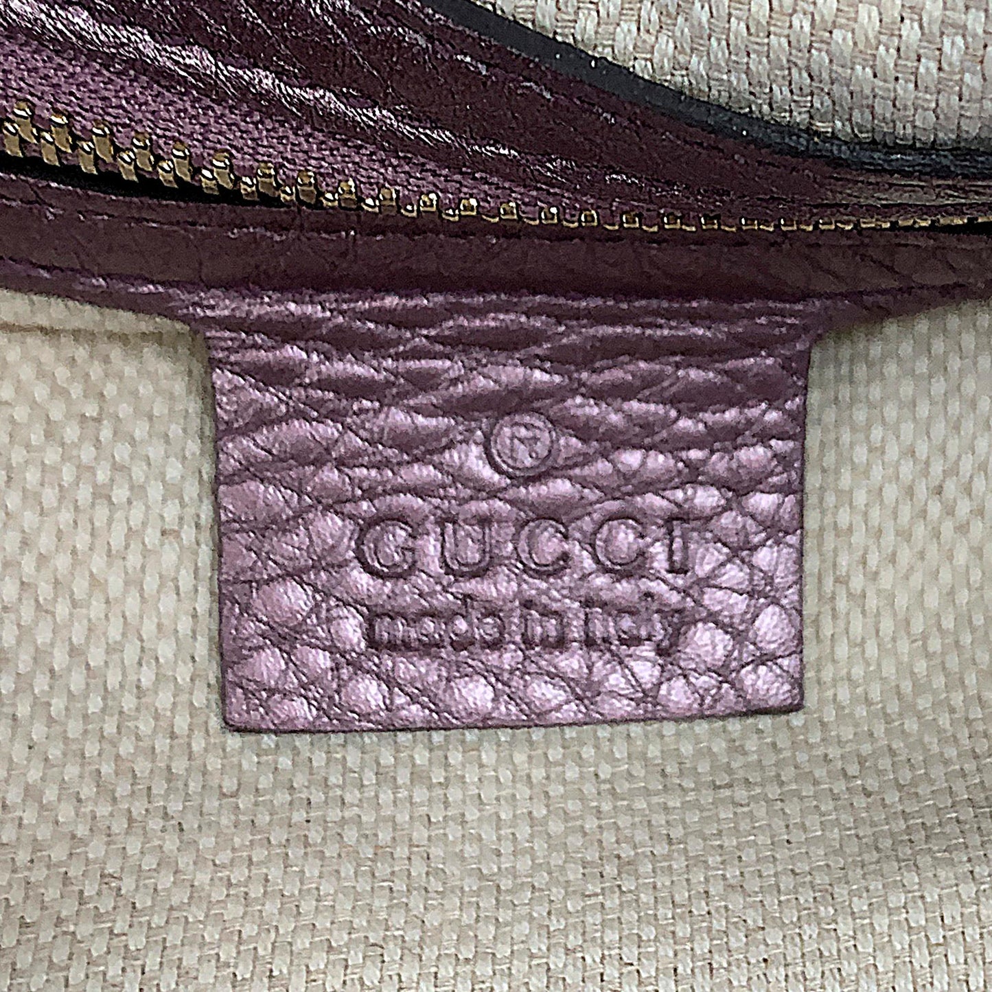 Gucci Soho Leather Satchel (SHG-35128)