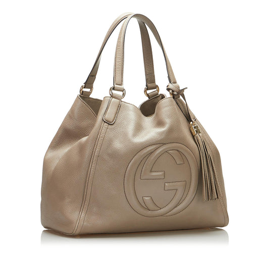 Luxury Gucci Soho Tote Bag (SHG-P1OUPh)