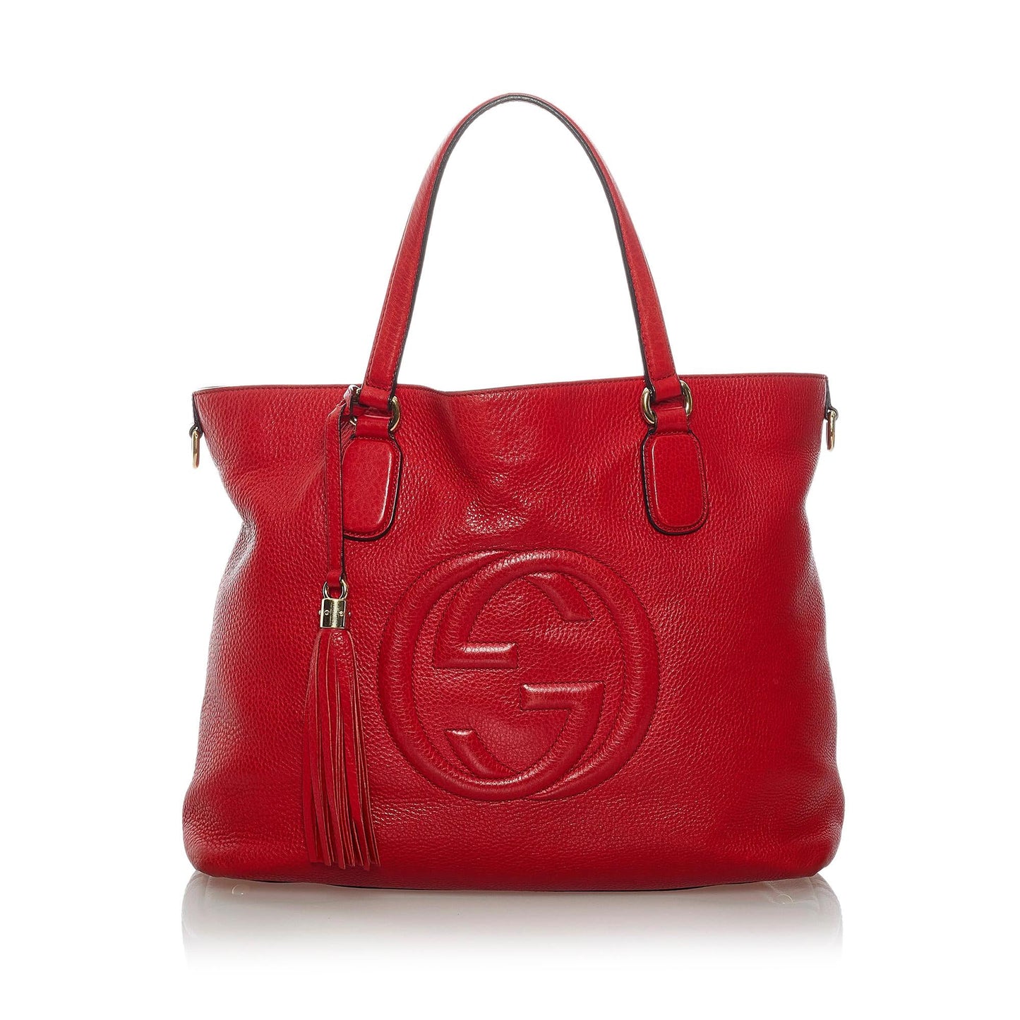Gucci Soho Working Leather Tote Bag (SHG-31414)