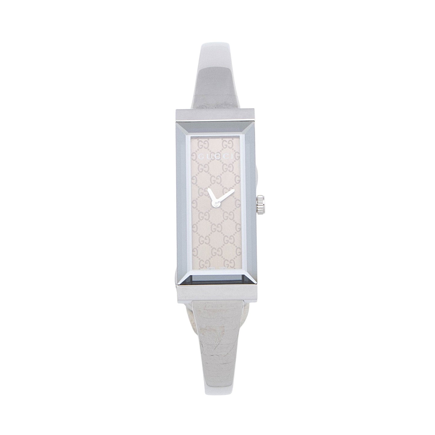 Gucci Stainless Steel G-Frame Horsibit 127.5 Watch