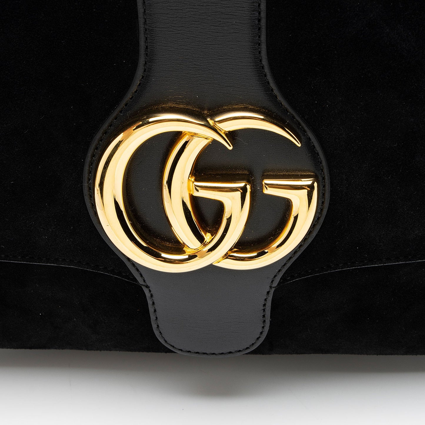 Gucci Suede Arli Medium Shoulder Bag
