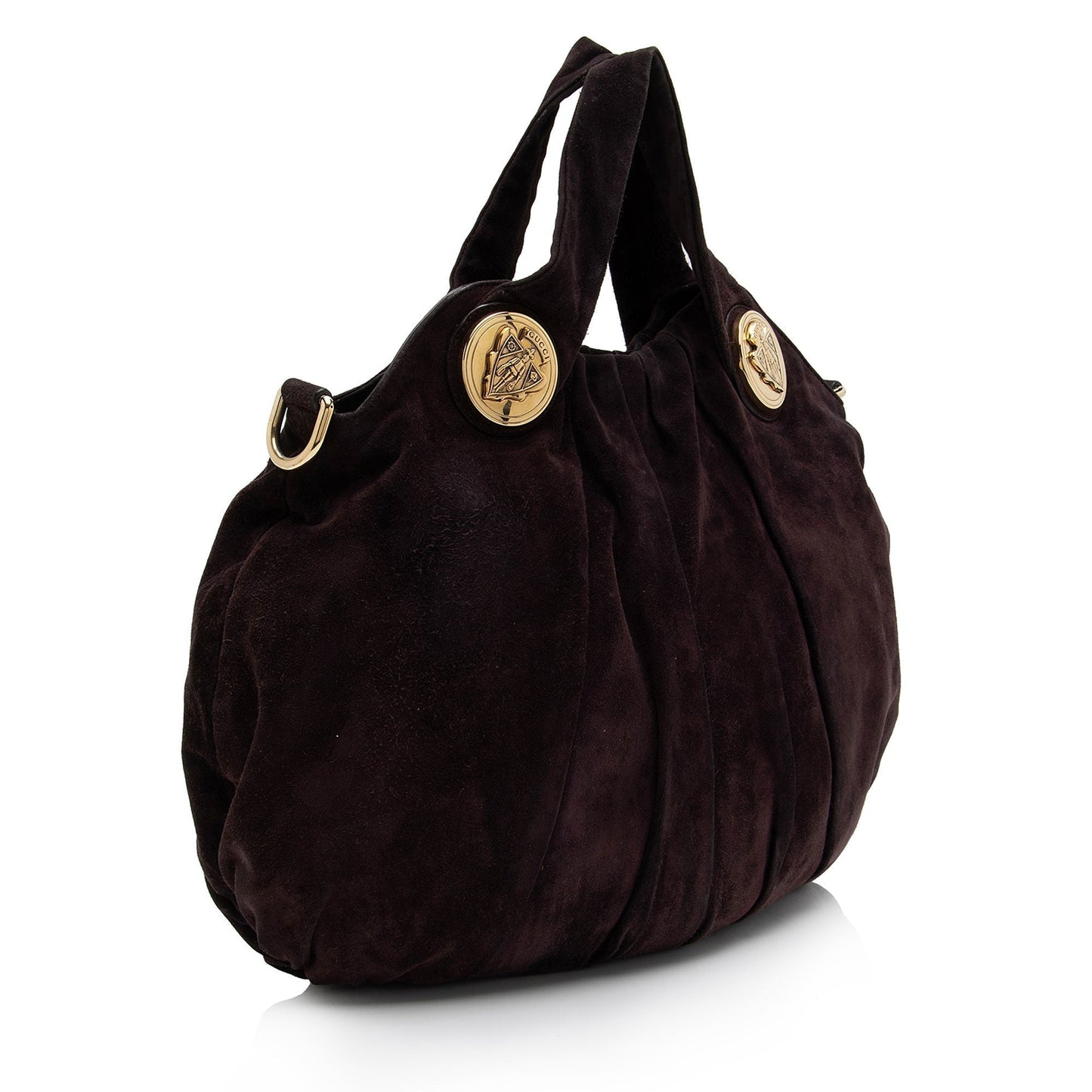 Luxury Gucci Suede Hysteria Large Tote (SHF-RlYmZ3)