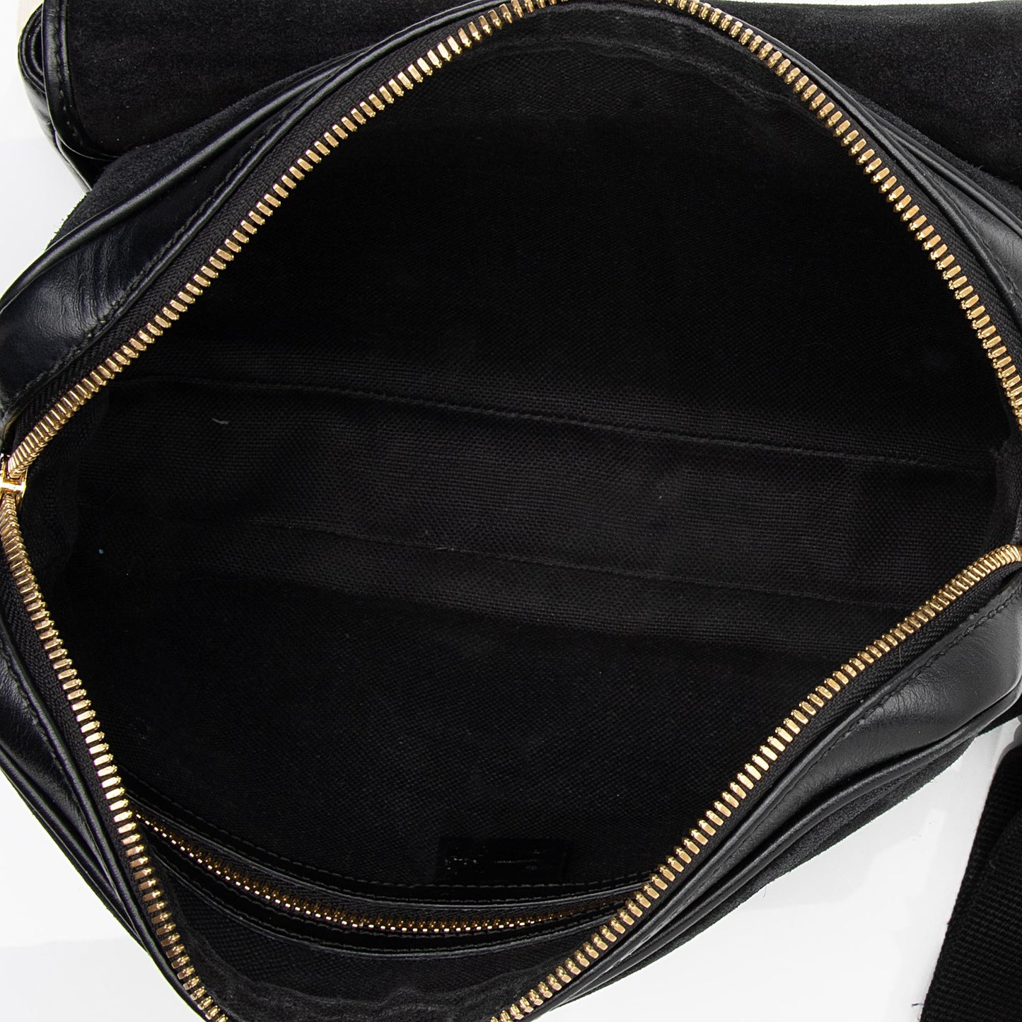 Gucci Suede Interlocking G Morpheus Messenger Bag (SHF-23645)
