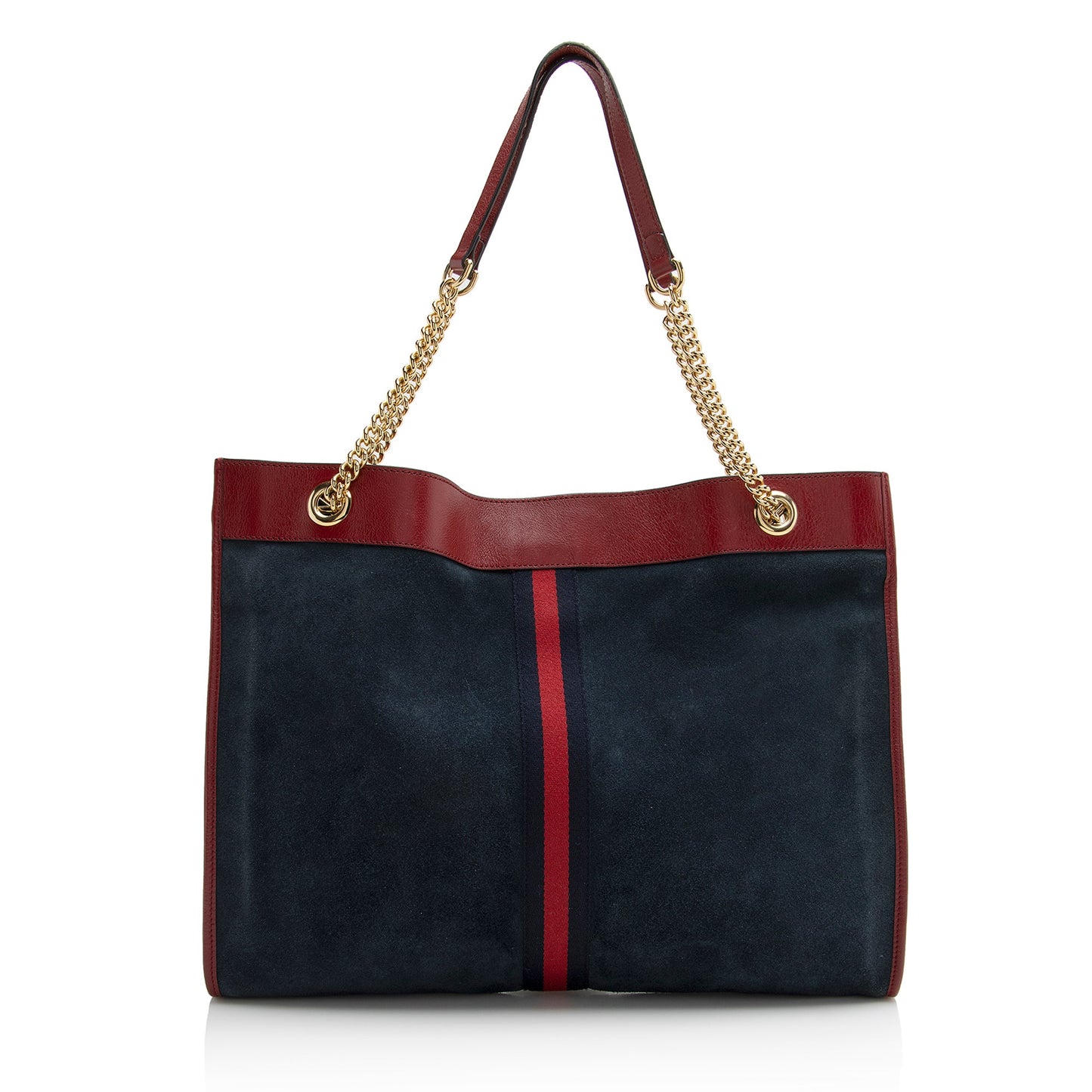 Gucci Suede Rajah Large Tote (SHF-22170)