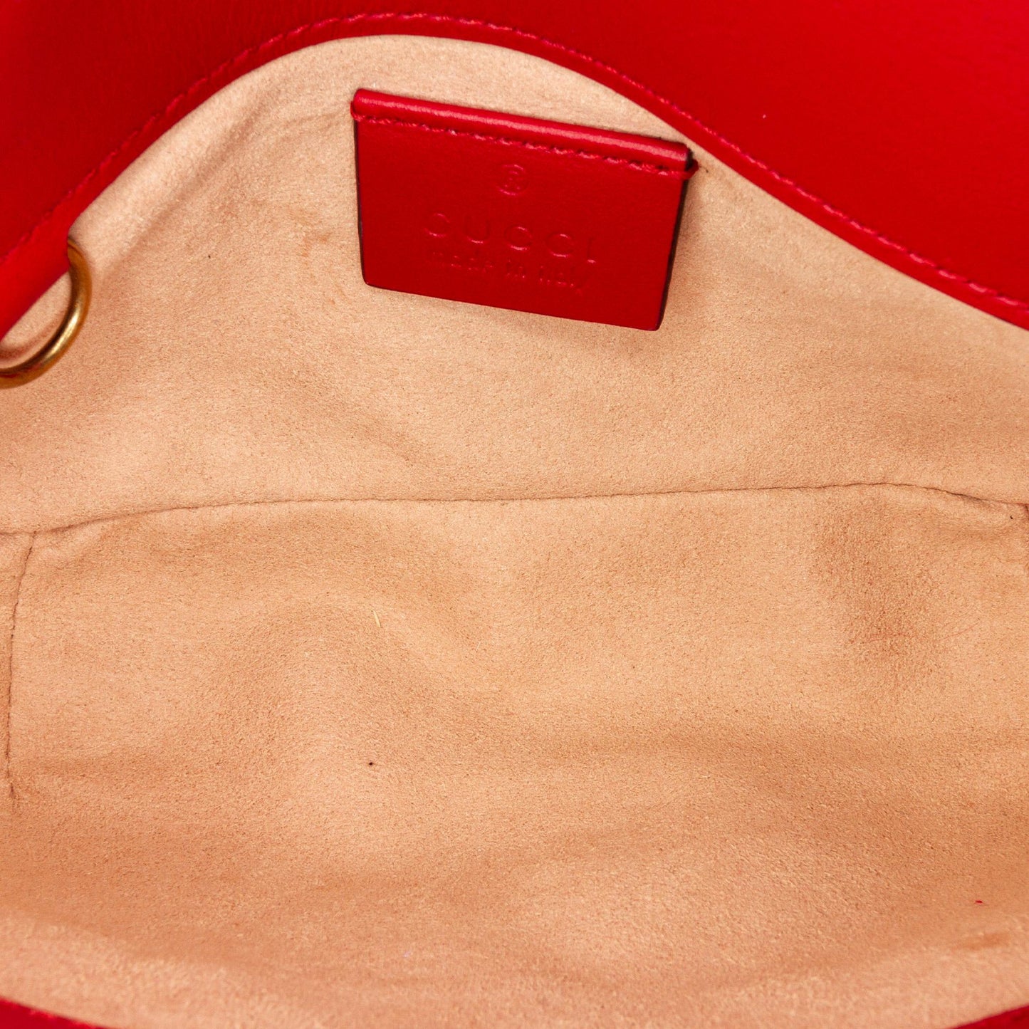 Gucci Super Mini GG Marmont Leather Crossbody Bag (SHG-34950)