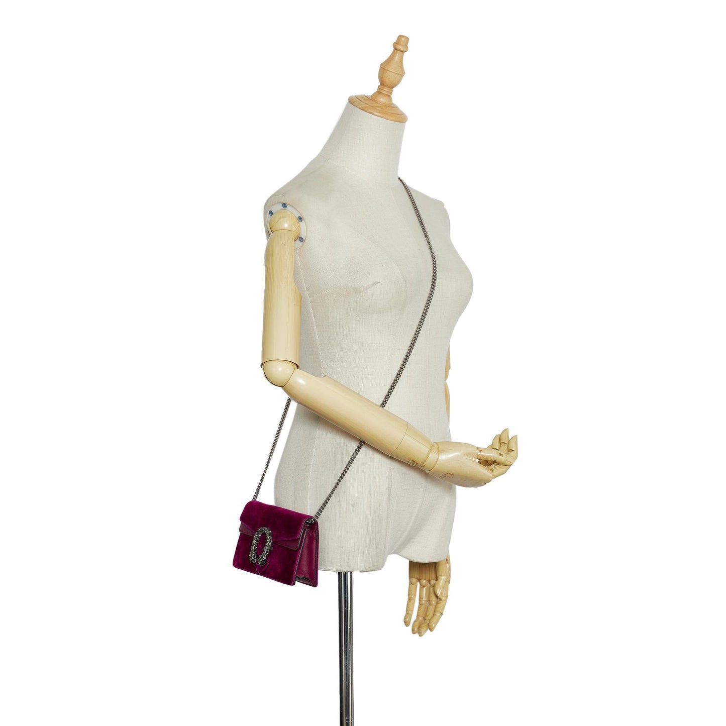 Gucci Super Mini Velvet Dionysus Crossbody Bag (SHG-b6Dwxl)