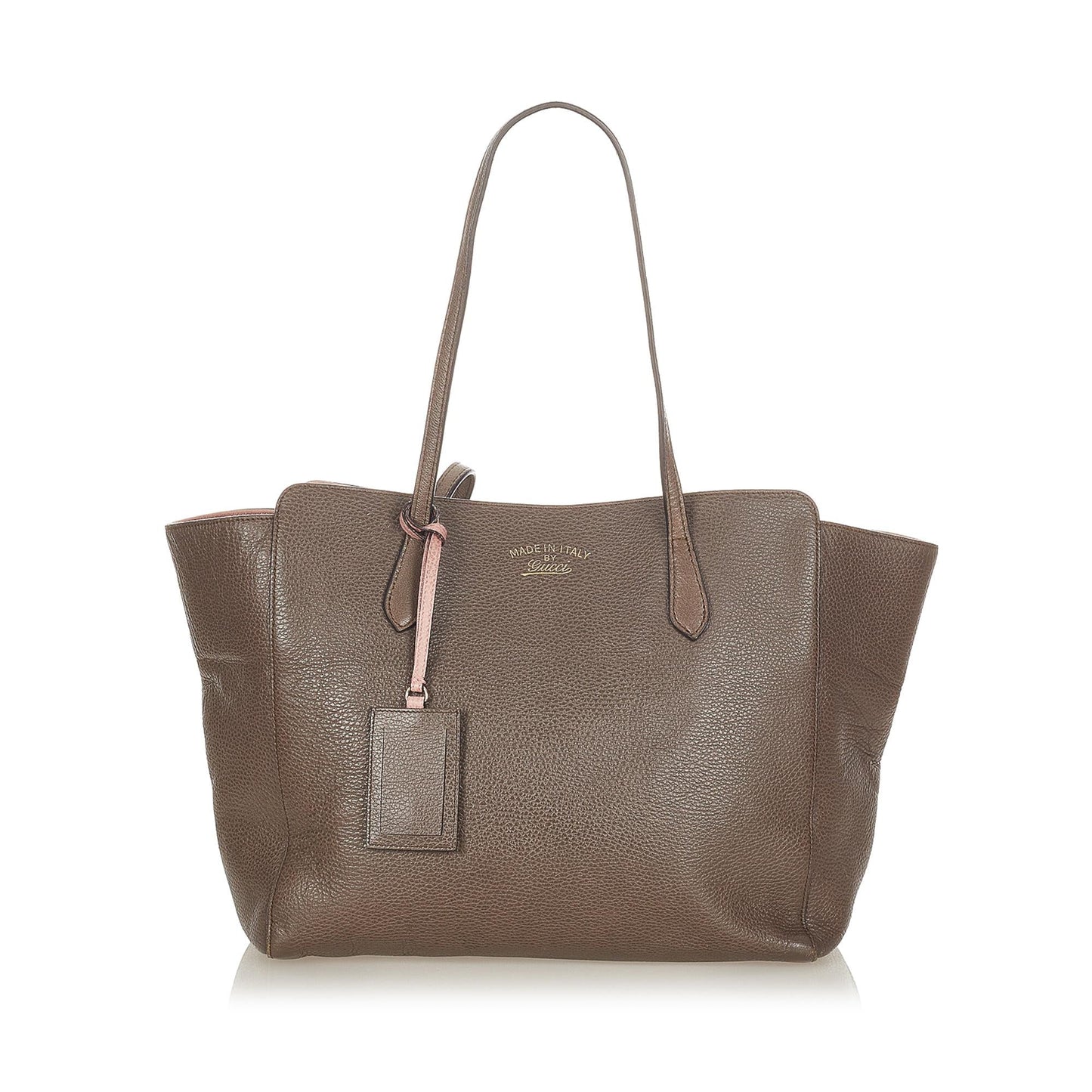 Luxury Gucci Swing Leather Tote Bag (SHG-ZneLnc)