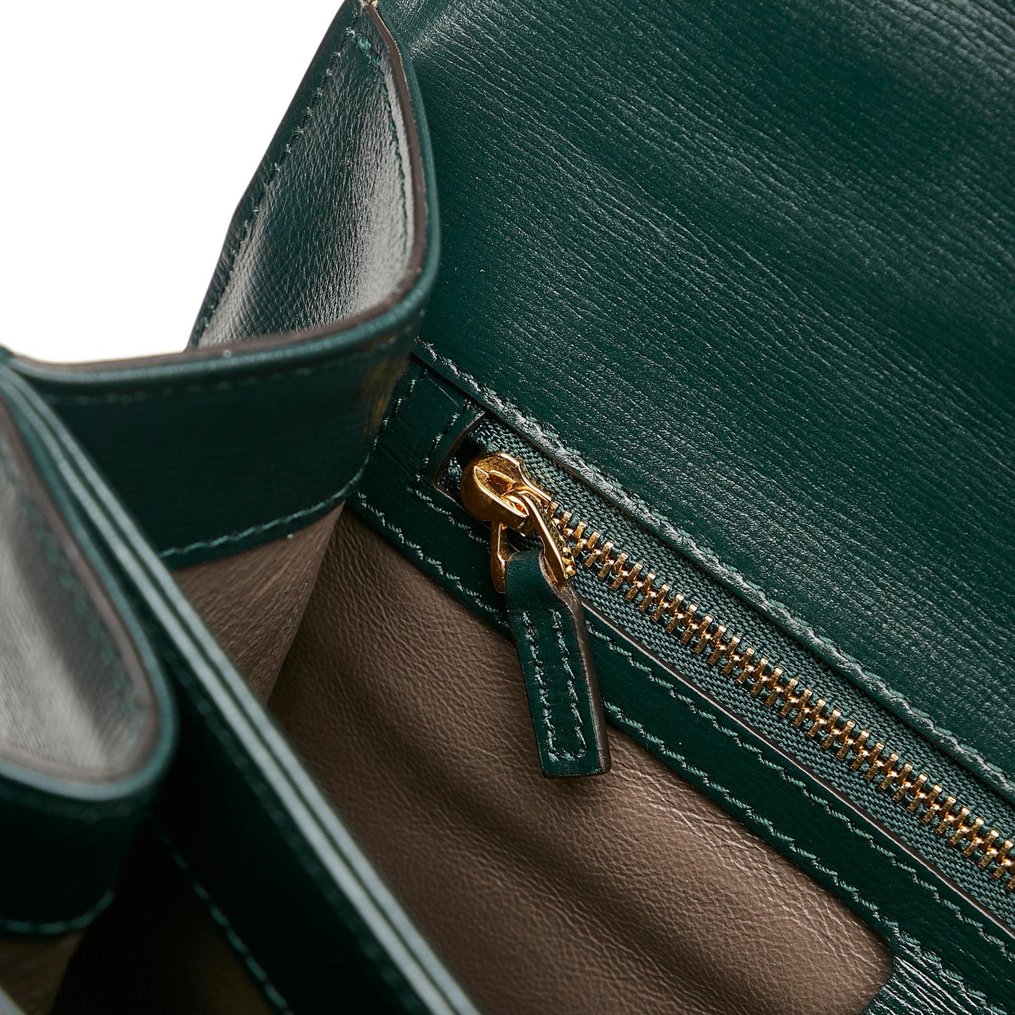 Gucci Sylvie 1969 Leather Satchel (SHG-37211)