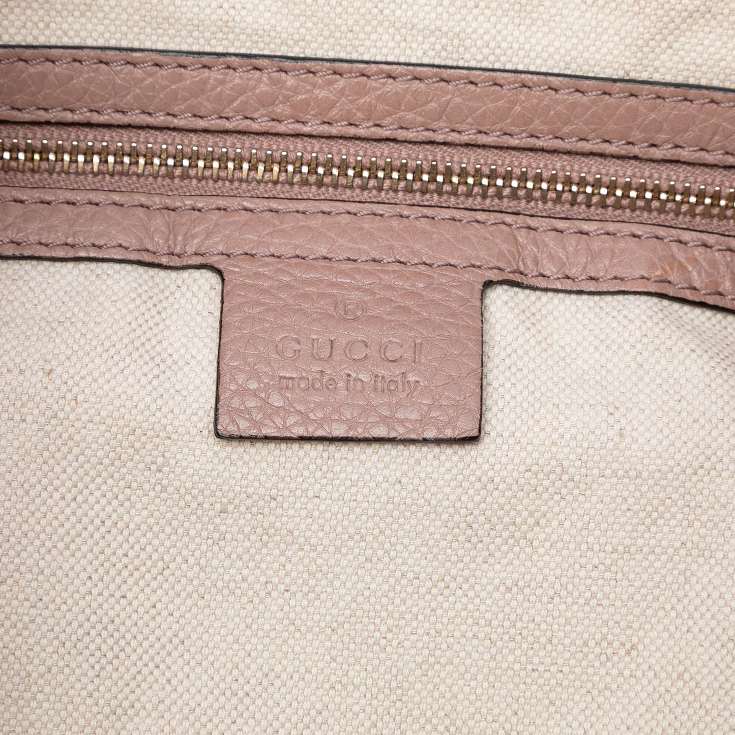 Gucci Tall Leather Bamboo Shopper Tote