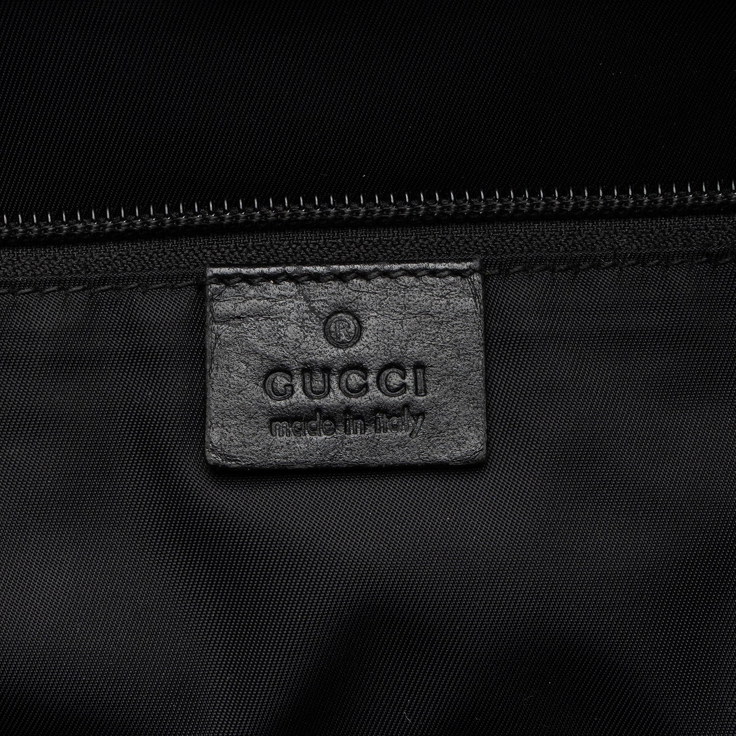 Gucci Techno Canvas Web Buckle Large Tote