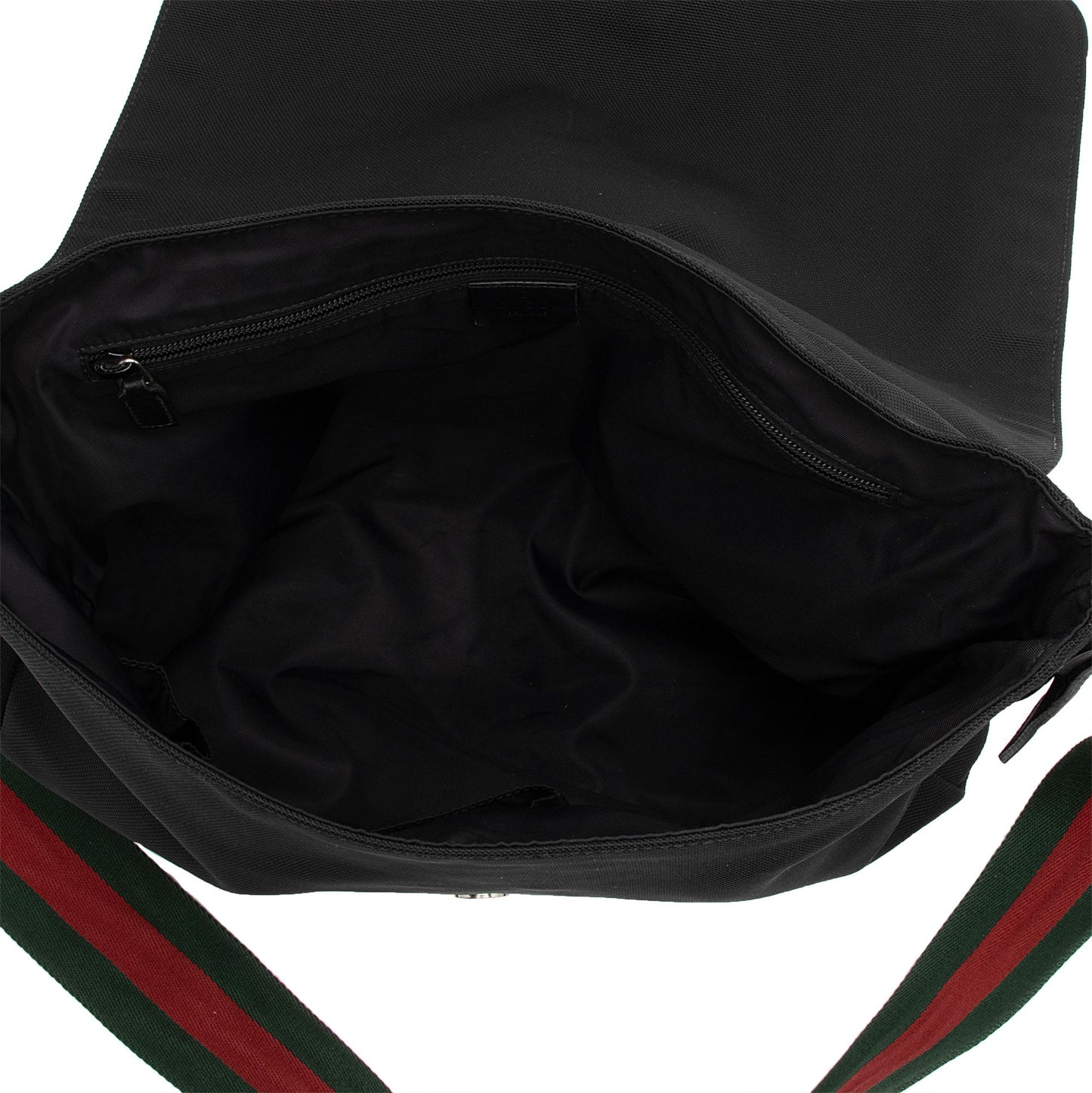 Gucci Techno Canvas Web Strap Flap Messenger (SHF-fSJ95Q)
