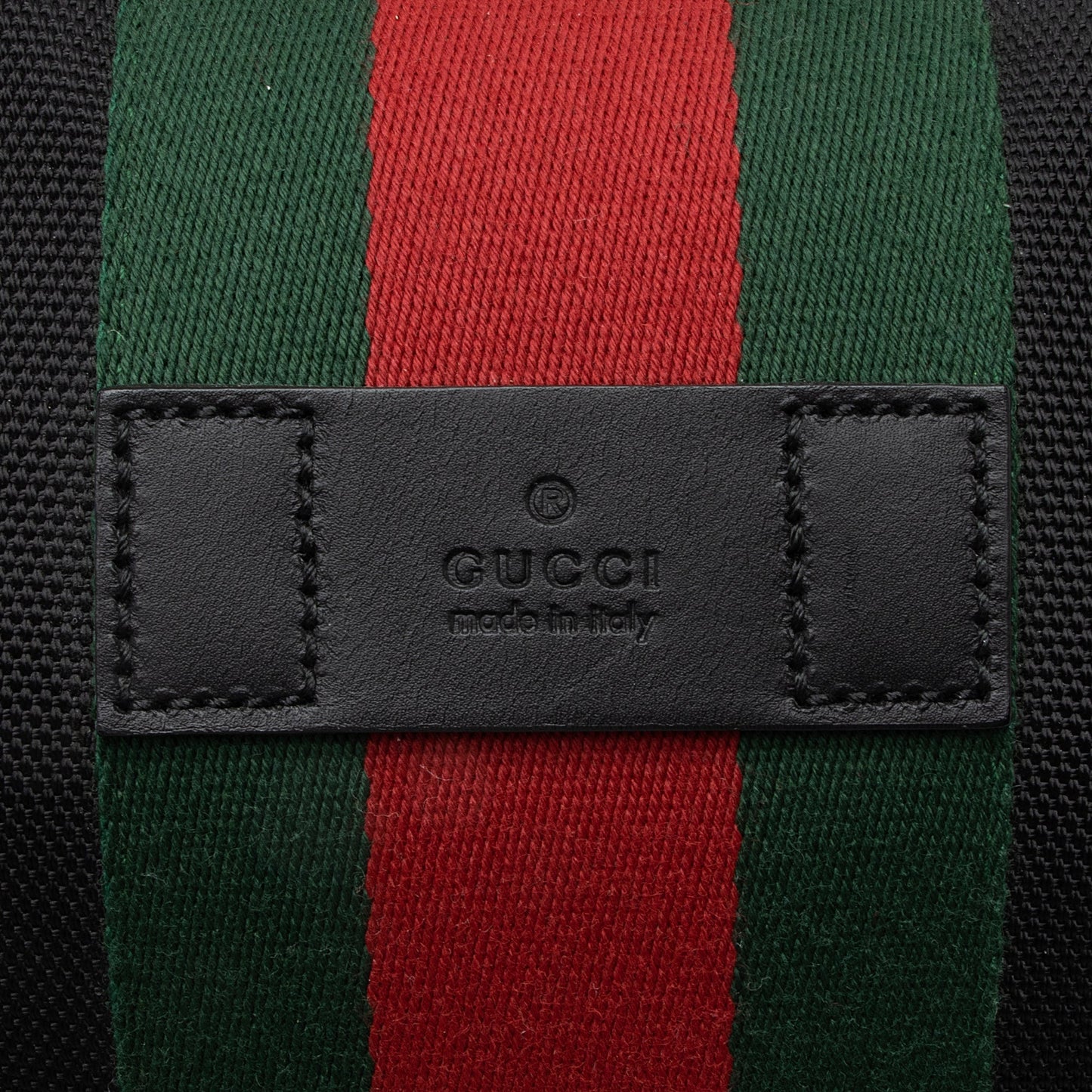 Gucci Techno Canvas Web Travel Duffle Bag (SHF-23259)