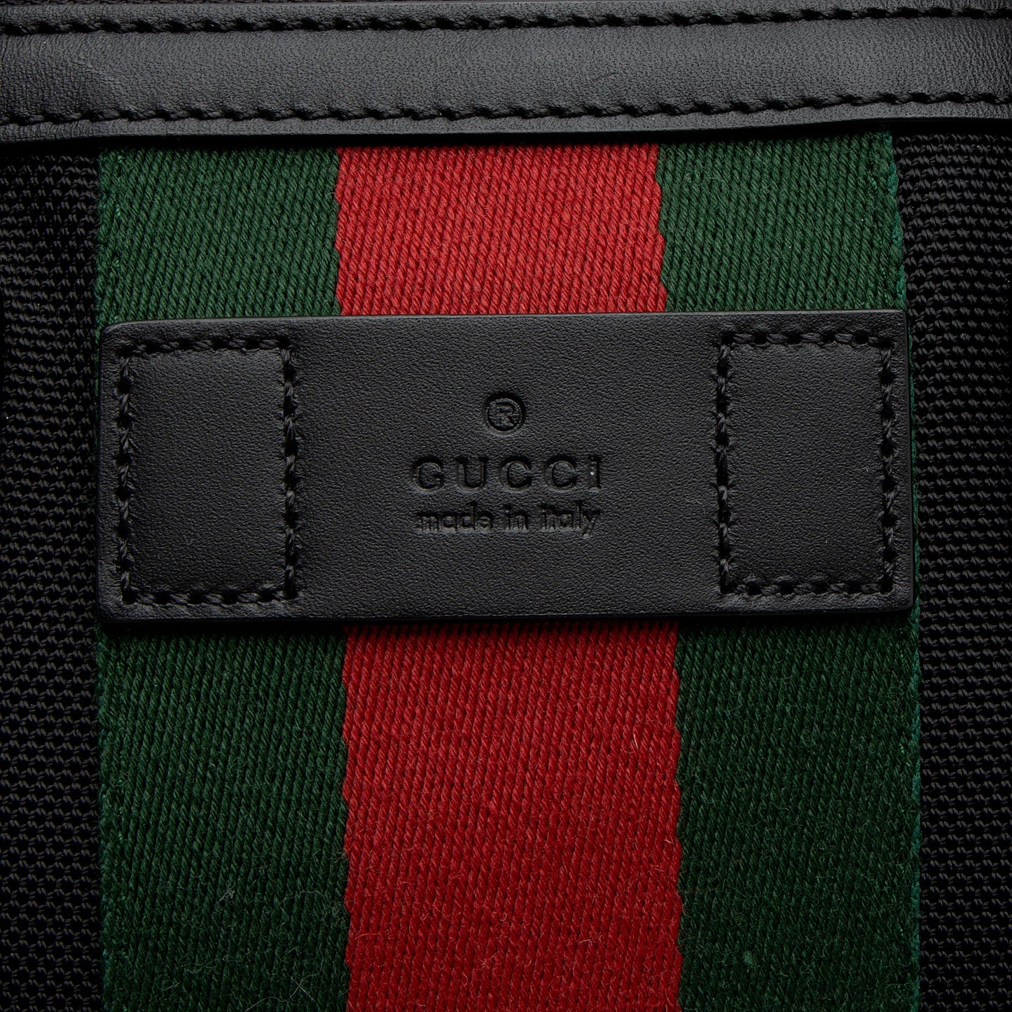 Gucci Techno Canvas Web Vertical Messenger (SHF-QCAJfR)