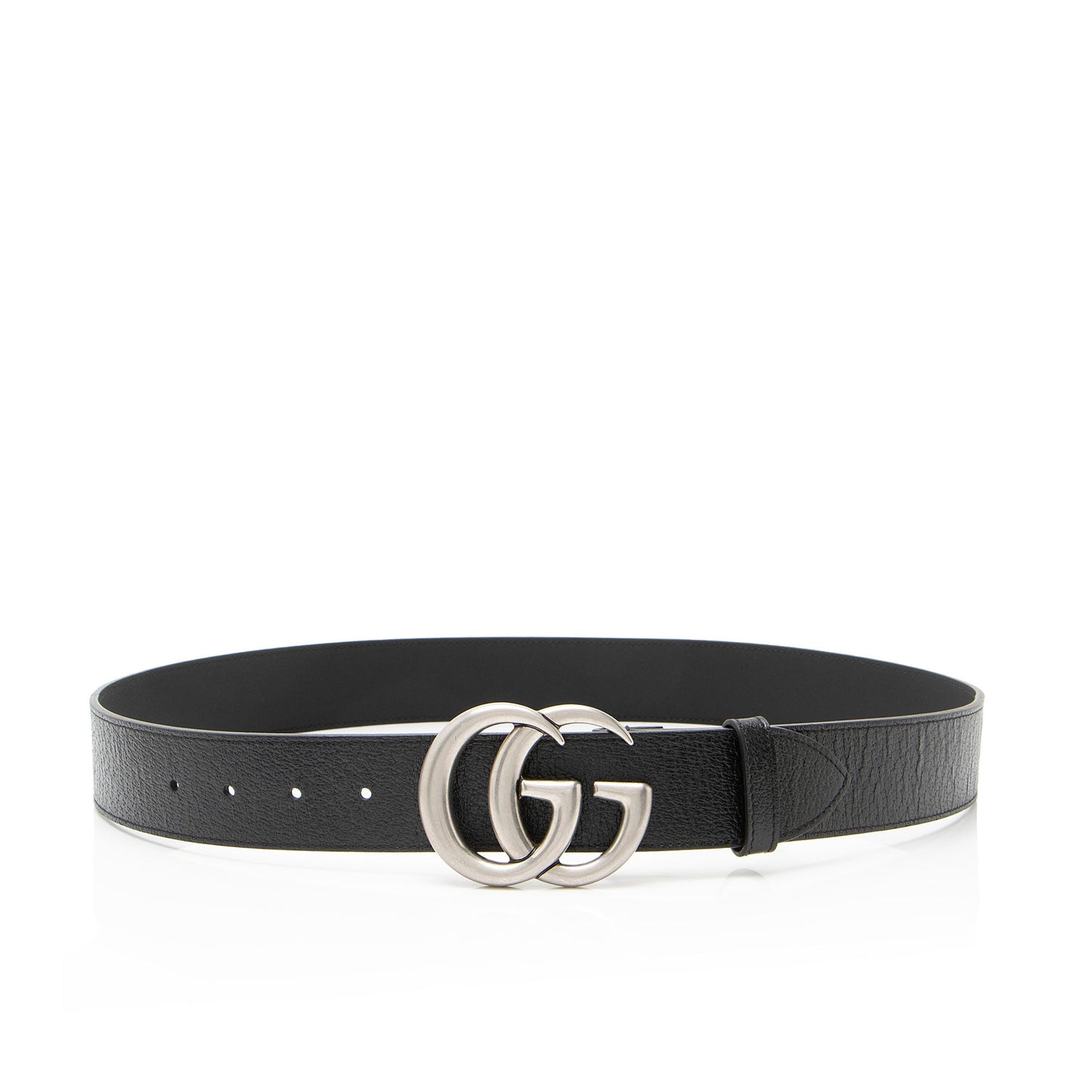Gucci Textured Leather GG Marmont Belt - Size 38 / 95