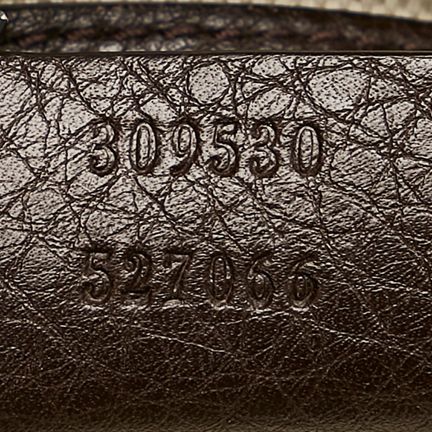 Gucci Twill Leather Shoulder Bag (SHG-31844)