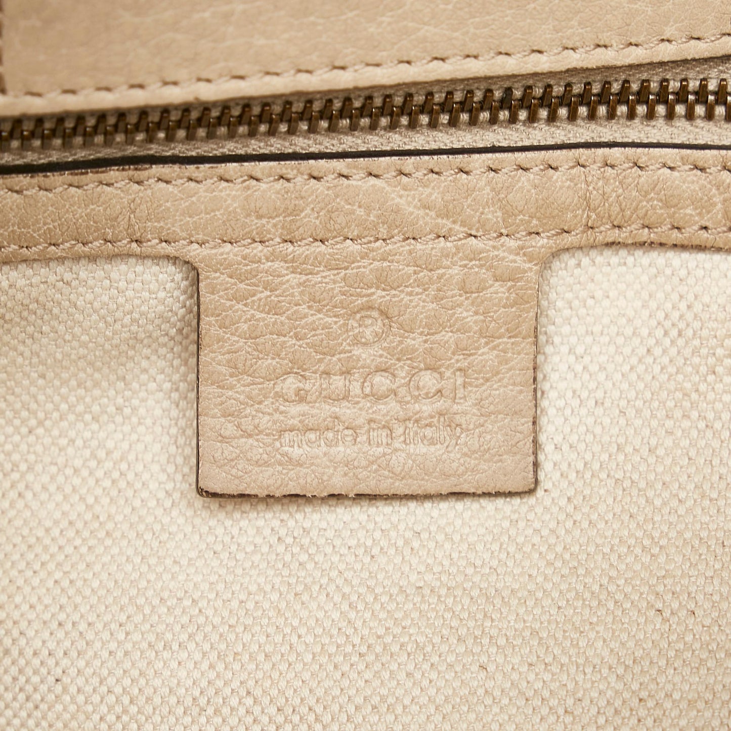 Gucci Twins Leather Tote Bag (SHG-32733)