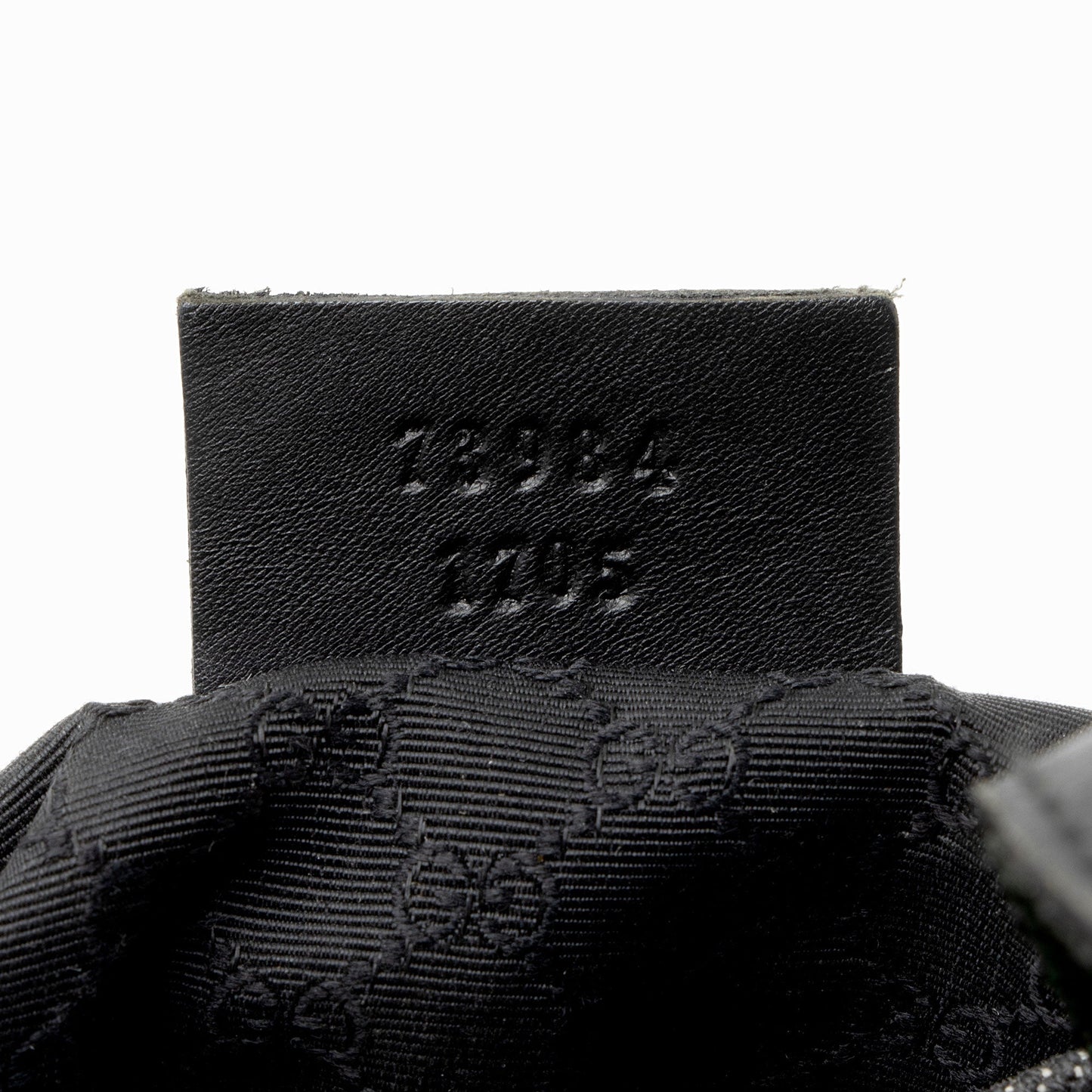 Gucci Vintage Denim Web Tote