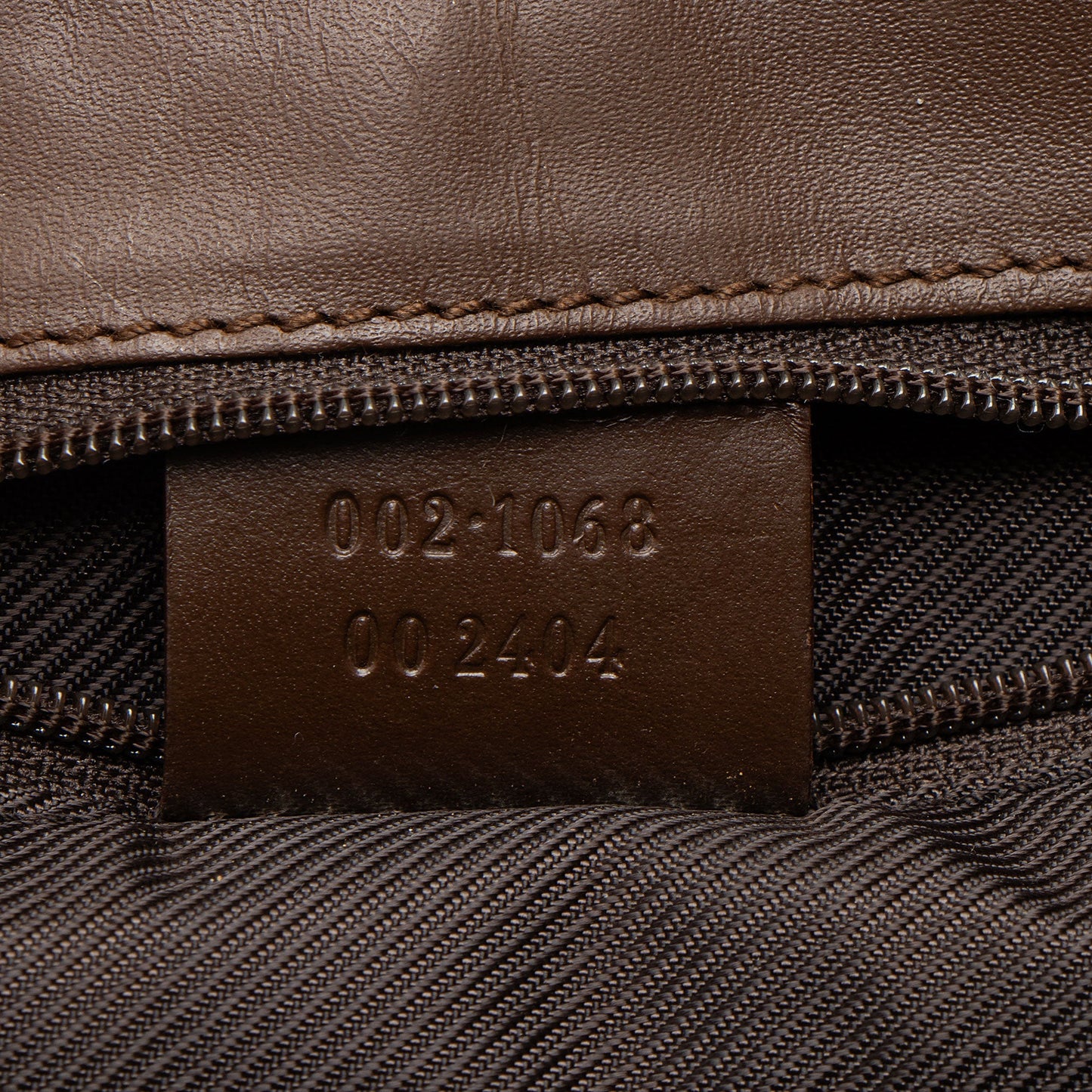 Gucci Vintage GG Canvas Bardot Small Satchel