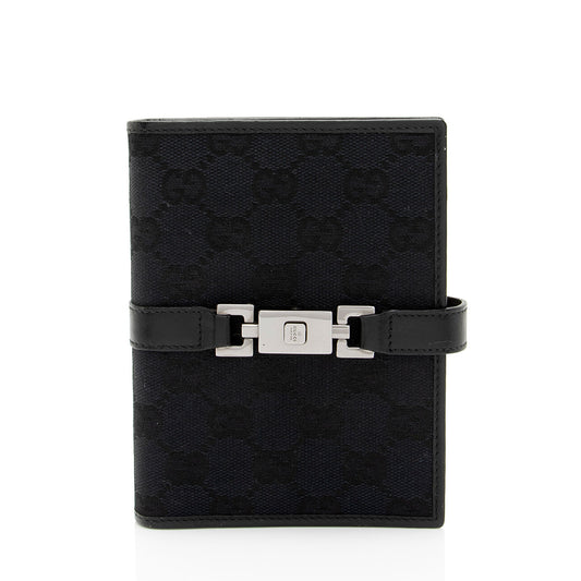 Gucci Vintage GG Canvas Jackie Agenda Cover (SHF-KPI90s)