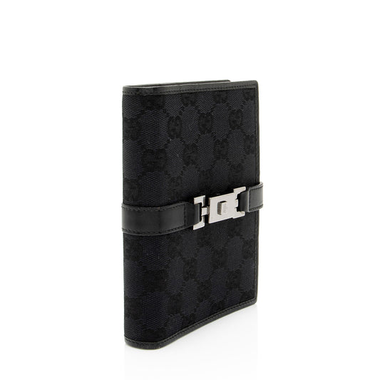 Gucci Vintage GG Canvas Jackie Agenda Cover (SHF-KPI90s)