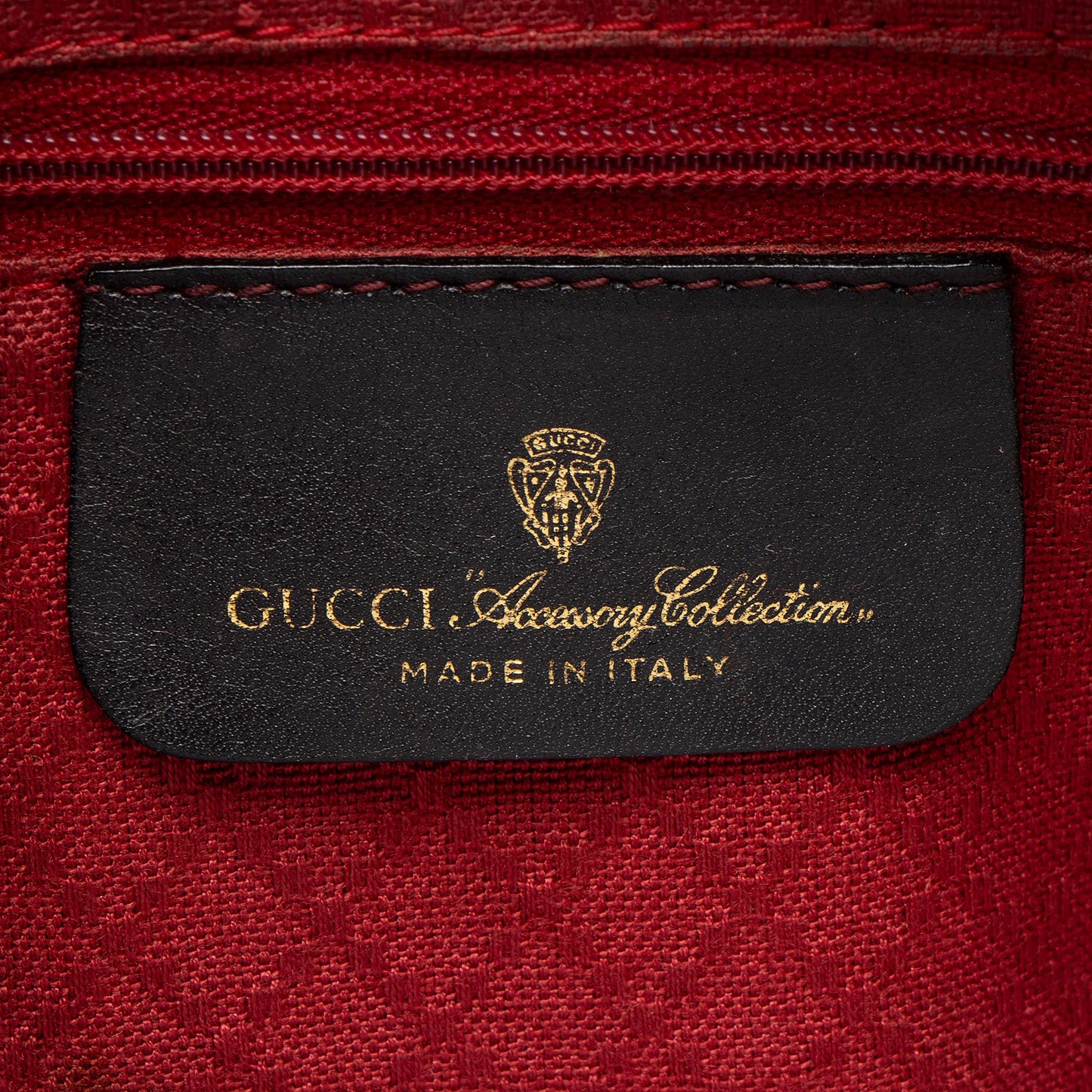 Gucci Vintage GG Canvas Web Small Boston Bag