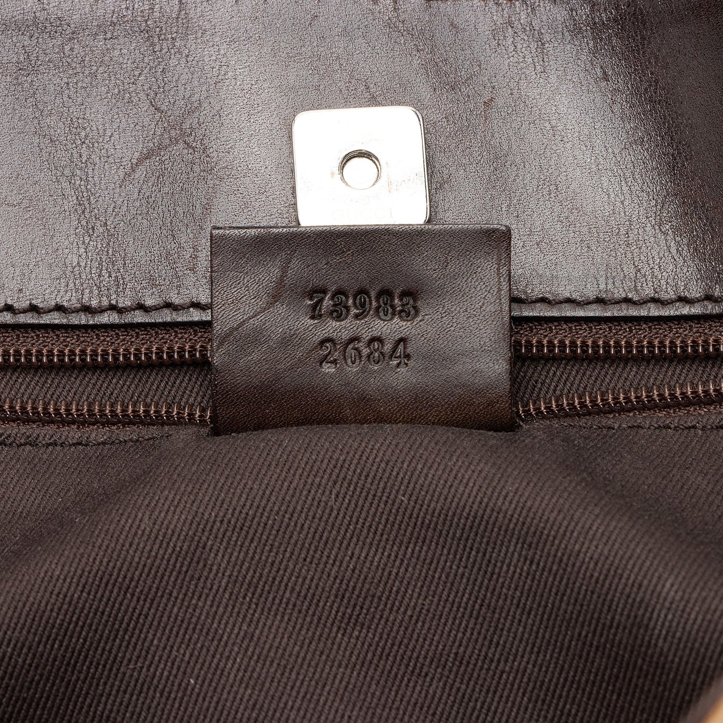 Gucci Vintage GG Denim Tote (SHF-eNUWZP)
