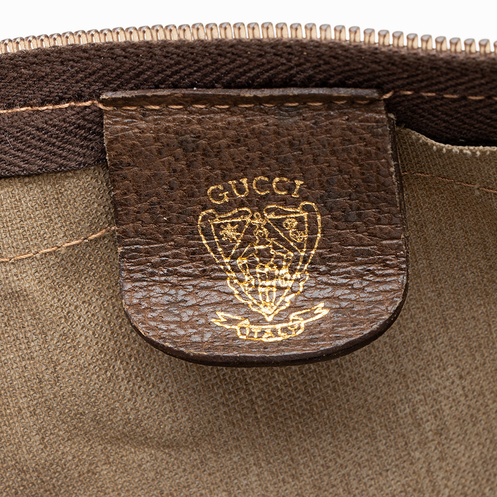 Gucci Vintage GG Plus Web Duffel Bag (SHF-18688)