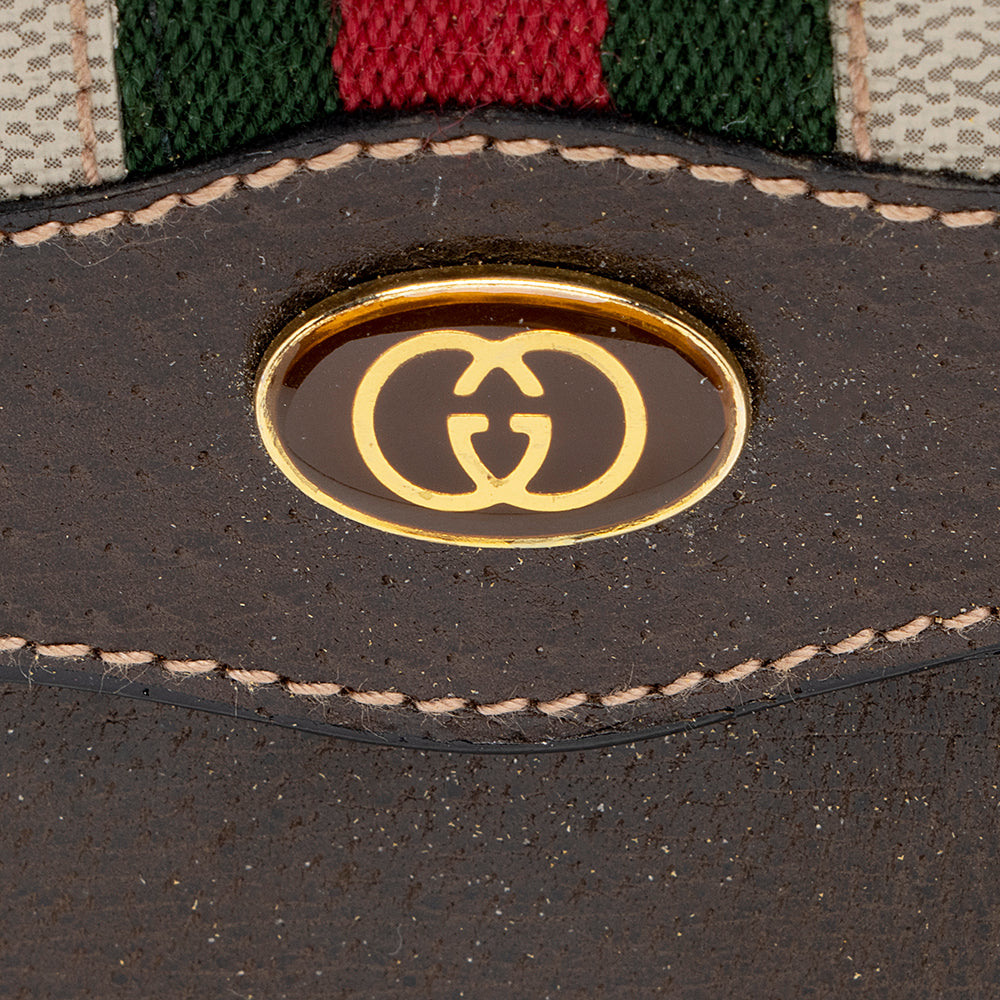 Gucci Vintage GG Plus Web Sunglasses Case (SHF-18623)
