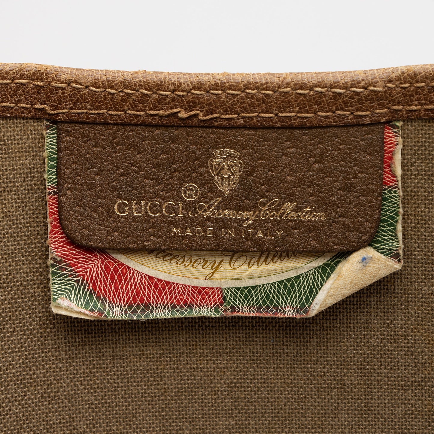 Gucci Vintage GG Plus Web Tote (SHF-2zXCOT)