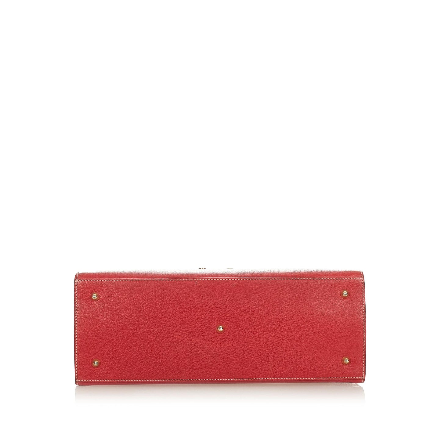 Gucci Vintage Lady Lock Leather Handbag (SHG-31855)
