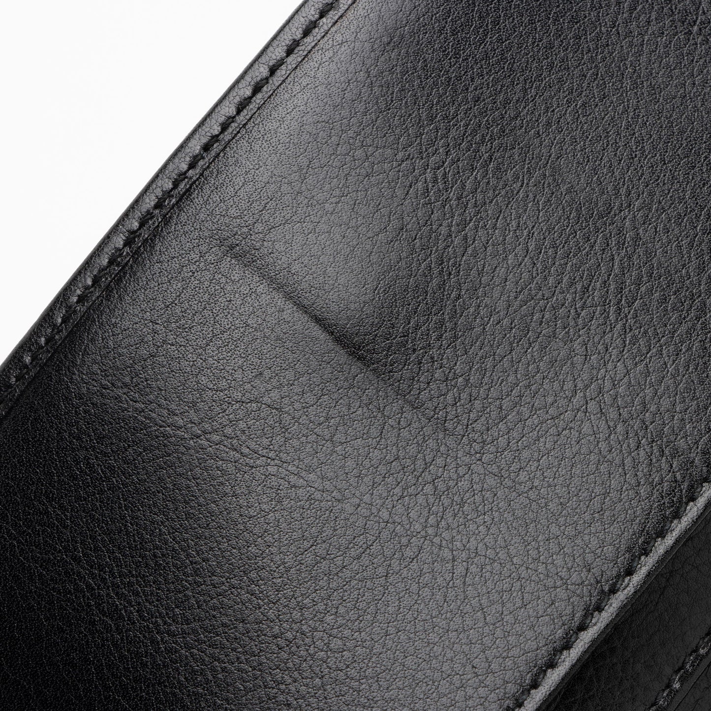 Gucci Vintage Leather Bamboo Wallet (SHF-6HBZUJ)