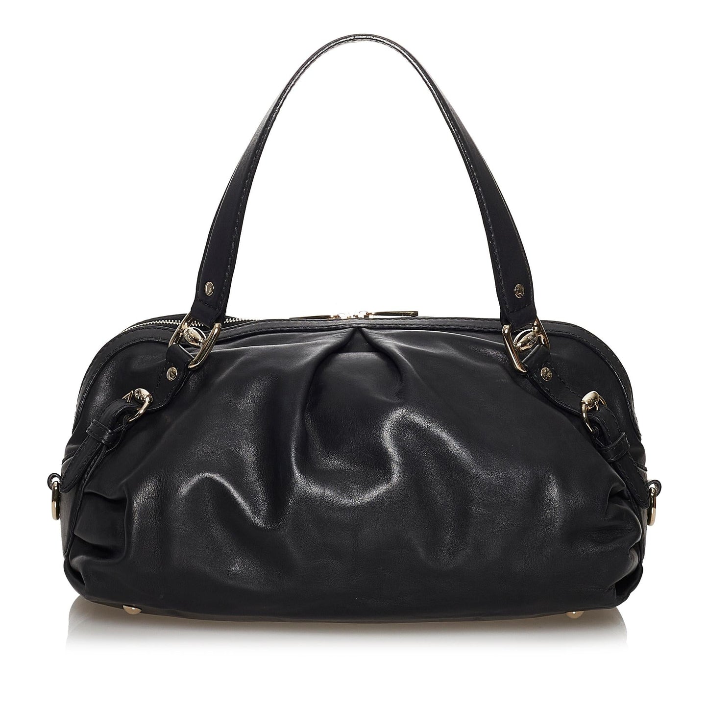 Gucci Vintage Leather Satchel (SHG-30654)