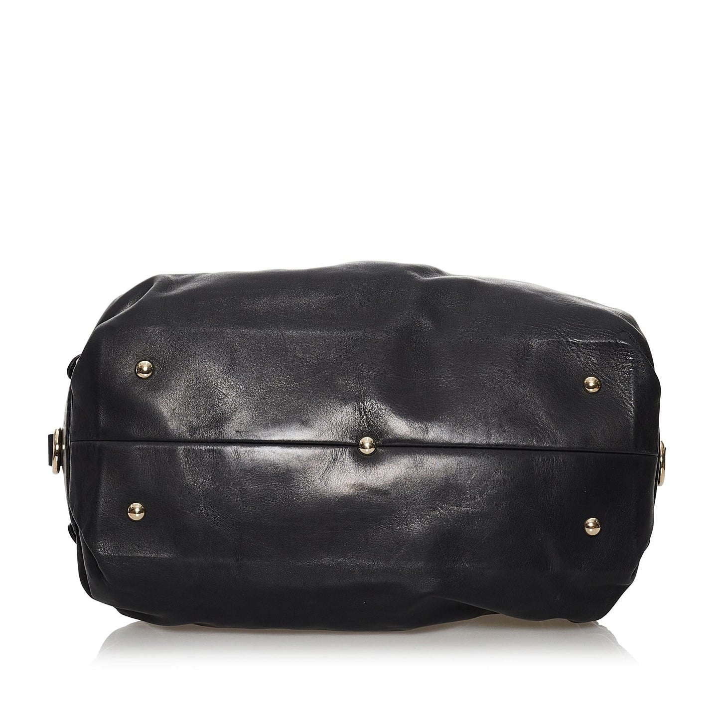 Gucci Vintage Leather Satchel (SHG-37216)
