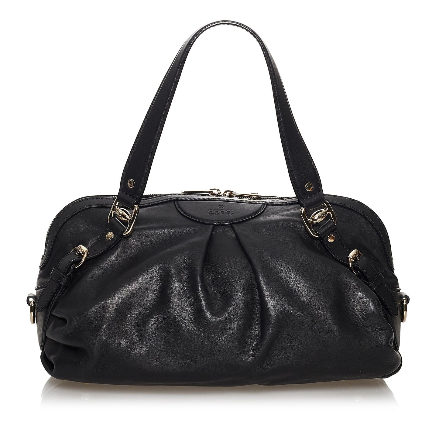 Gucci Vintage Leather Satchel (SHG-37216)