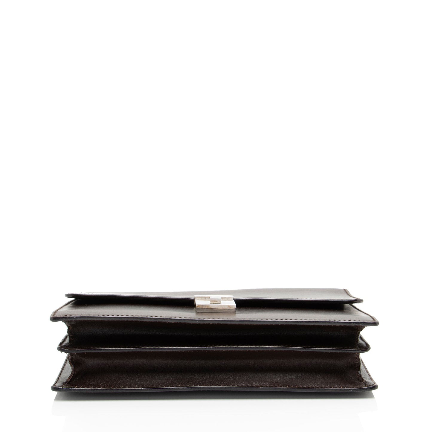 Gucci Vintage Leather Padlock Wristlet