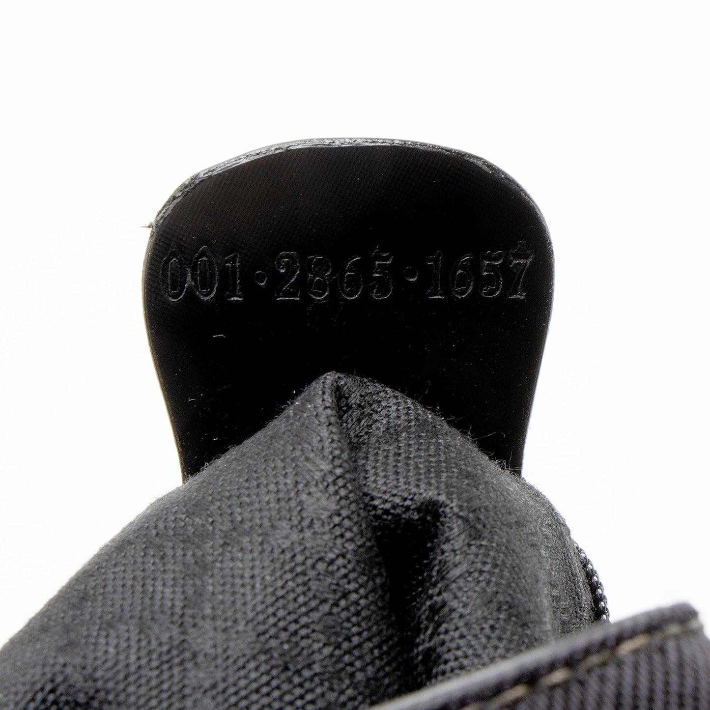 Gucci Vintage Nylon Bamboo Drawstring Bucket Bag