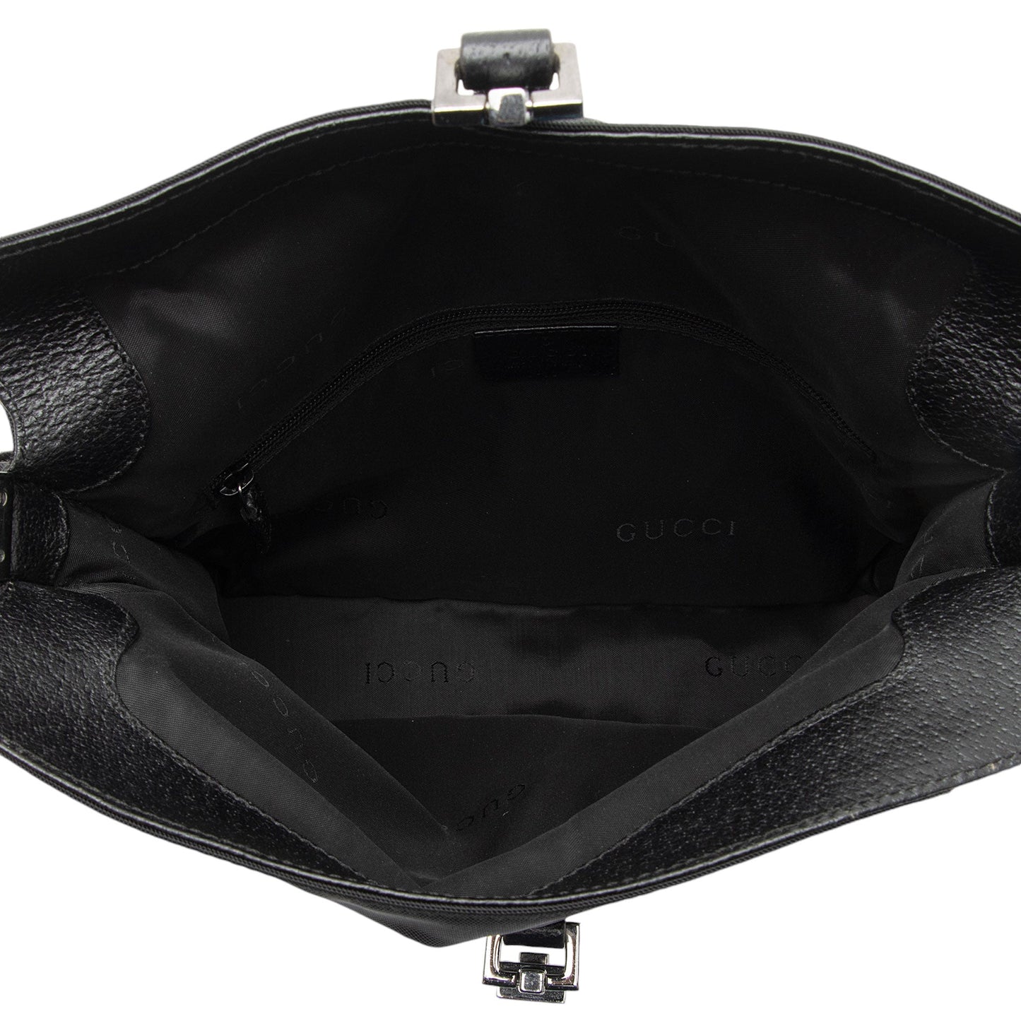 Gucci Vintage Nylon Jackie Shoulder Bag (SHF-oYUpgI)