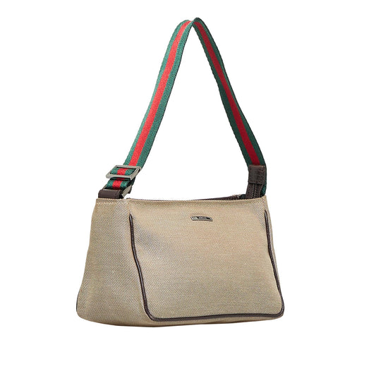 Gucci Web Baguette (SHG-ixhSpc)