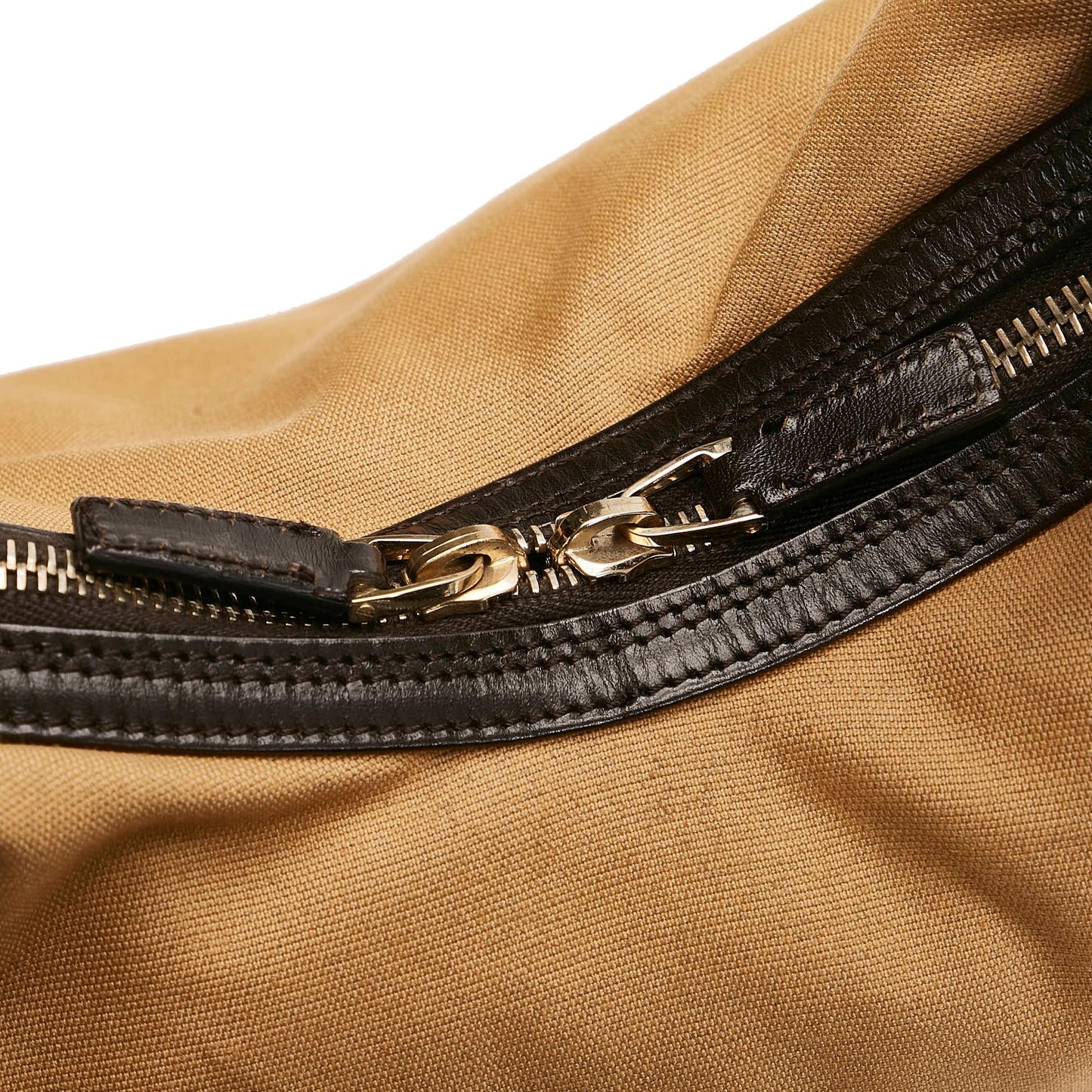 Gucci Web Canvas Shoulder Bag (SHG-34236)