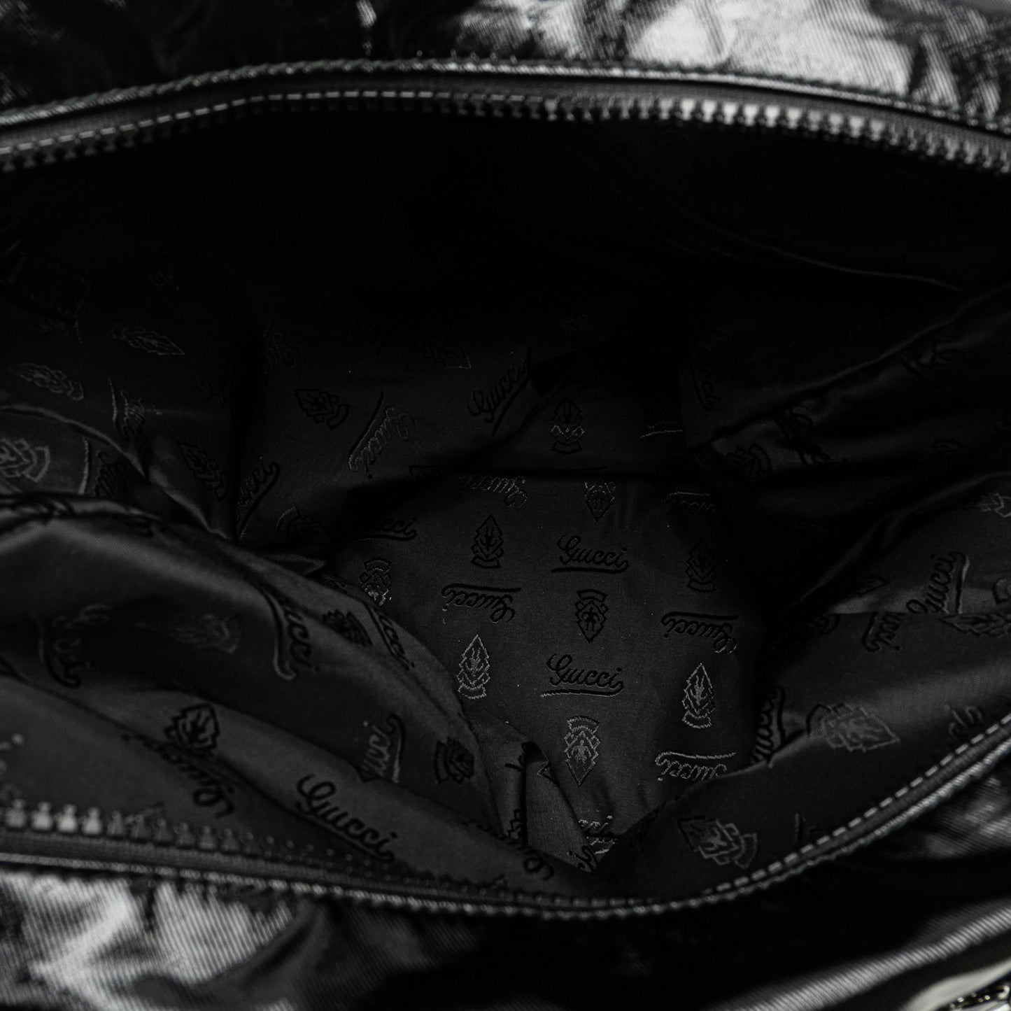 Gucci Web Coated Canvas Satchel (SHG-rARBOf)