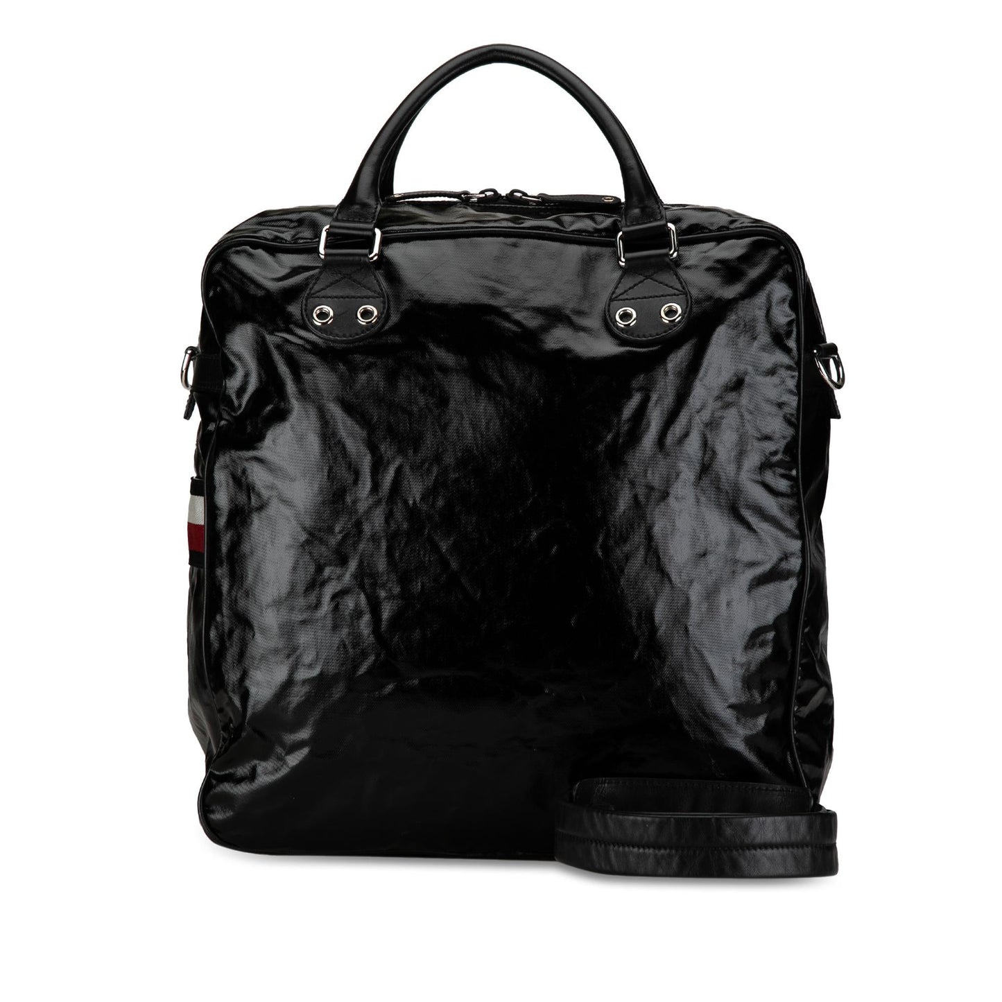 Gucci Web Coated Canvas Satchel (SHG-rARBOf)