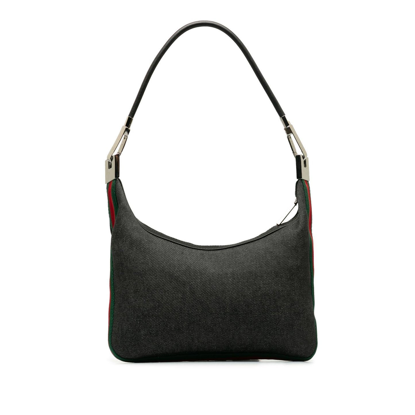 Gucci Web Denim Shoulder Bag (SHG-iAFw89)