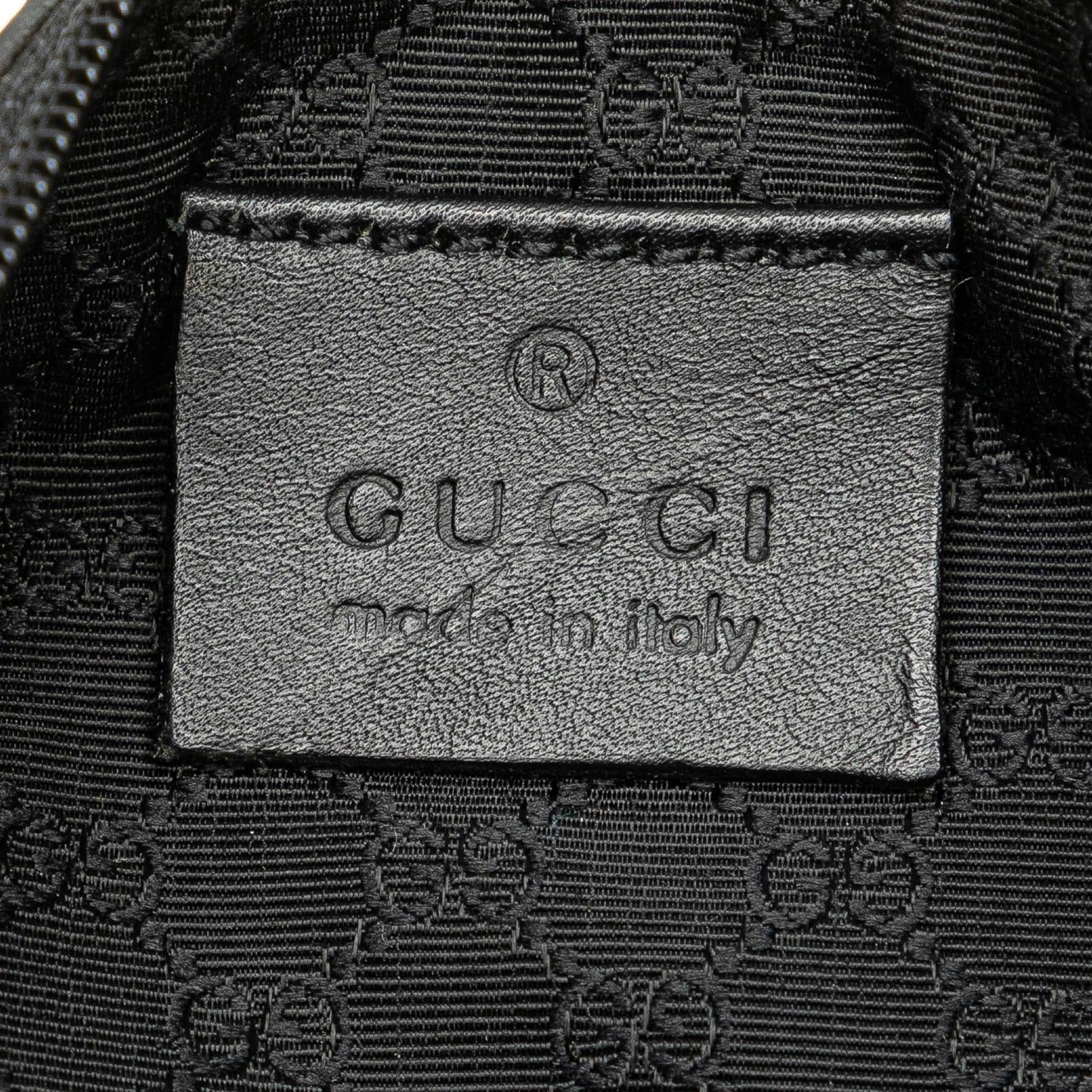 Gucci Web Denim Shoulder Bag