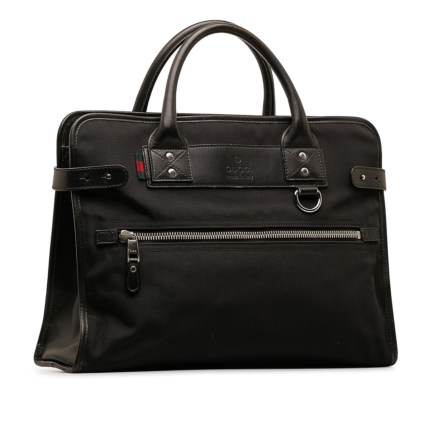 Gucci Web Nylon Business Bag (SHG-Y0mhDT)