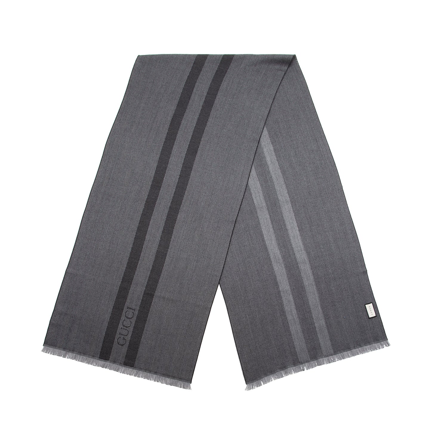 Gucci Wool Cree Logo Scarf (SHF-22461)