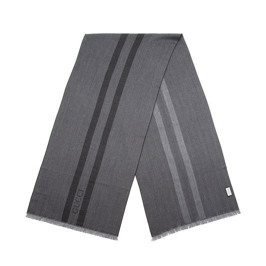 Gucci Wool Cree Logo Scarf (SHF-22461)