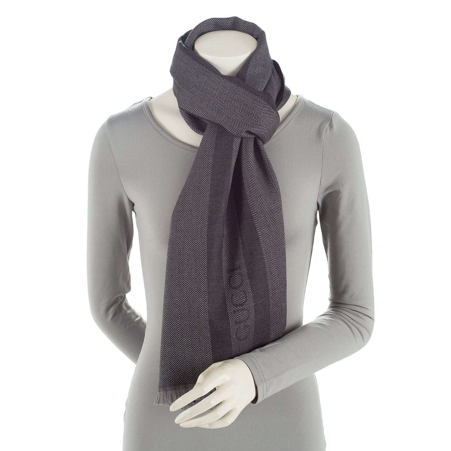 Gucci Wool Cree Logo Scarf (SHF-22461)
