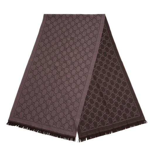 Gucci Wool GG Reversible Scarf
